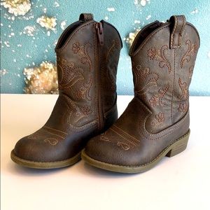 Toddler girls cowboy cowgirl boots